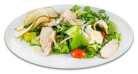 Салат Цезарь с курицей