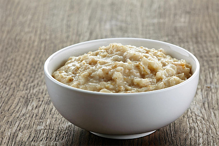 Каша овсяная с молоком